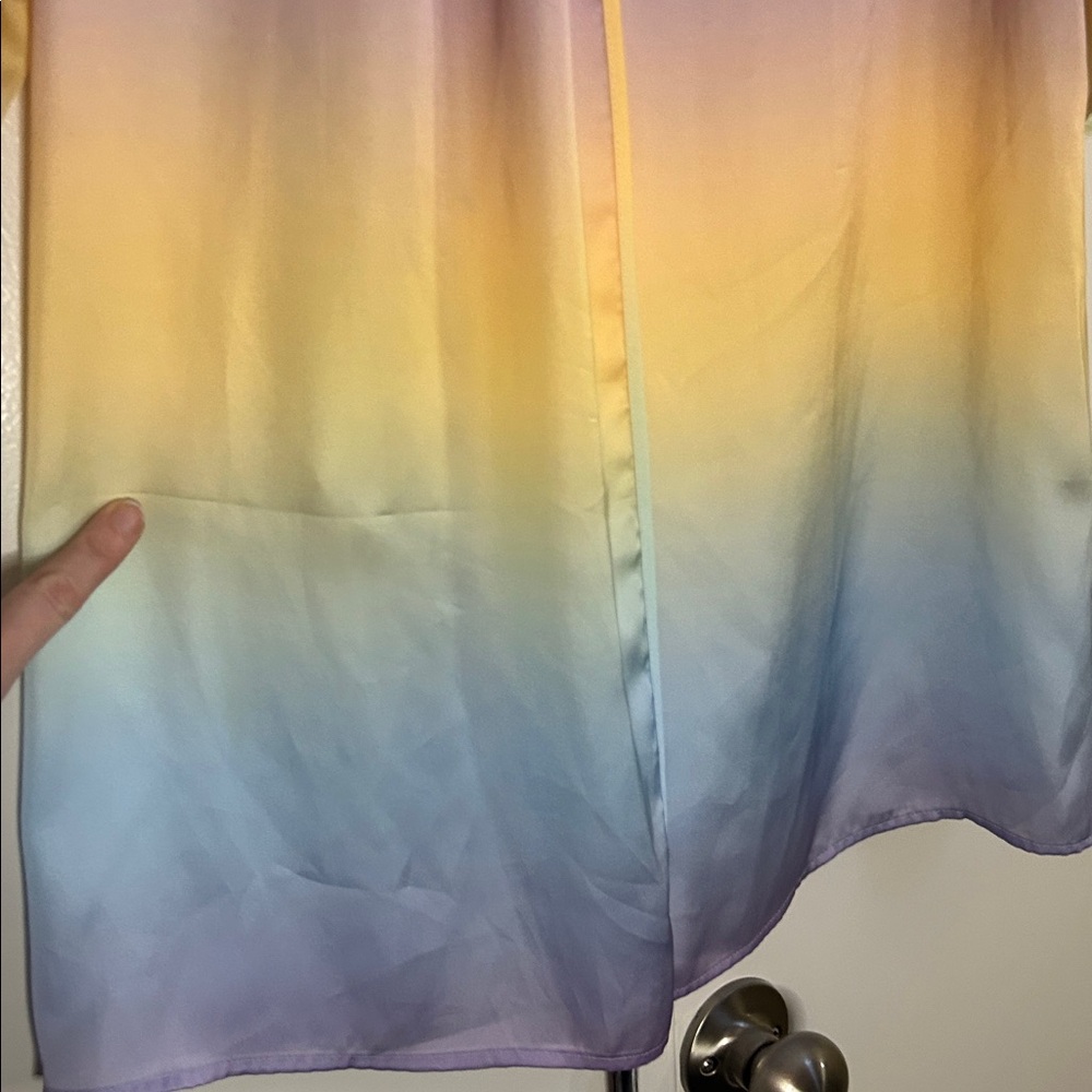 Amanda Uprichard Ombre Robe - No Belt - Picture 5 of 6